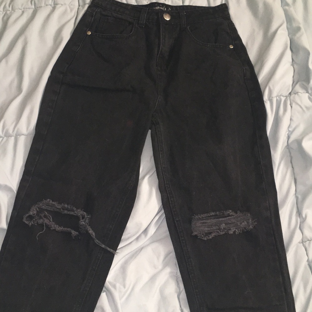 Black mom Jeans PLT